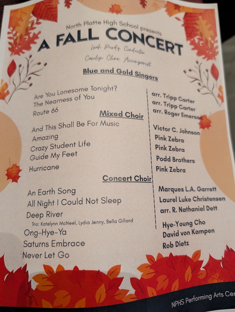 Choir Program