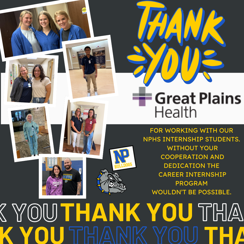 NPHS Career Internship Thank You