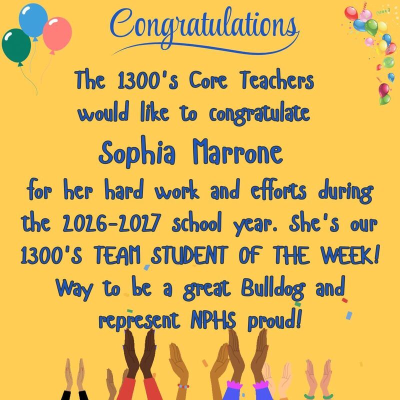 student of the week