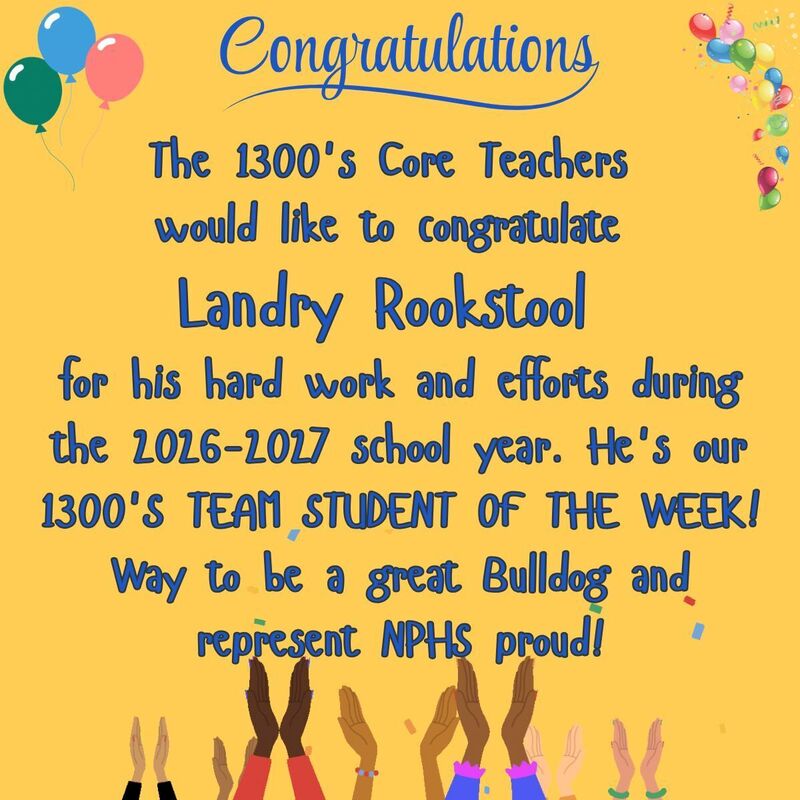 student of the week