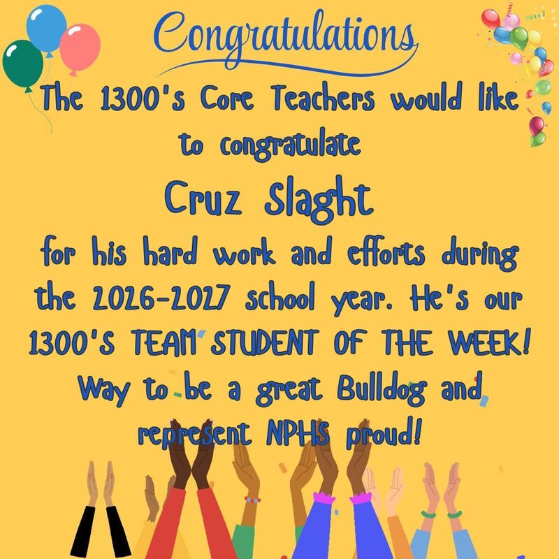 student of the week