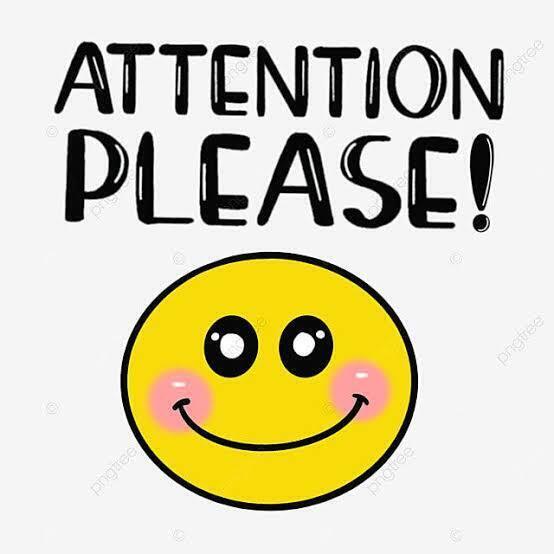 attention please