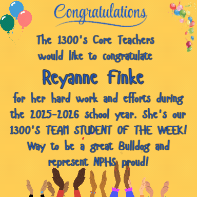 student of the week