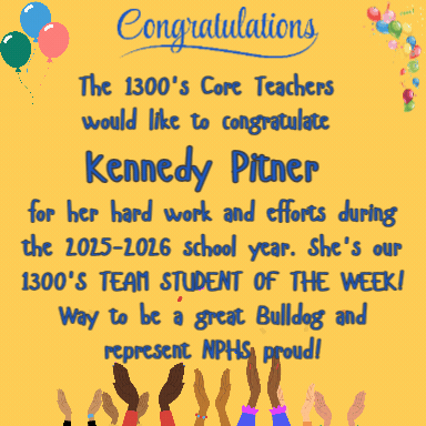 student of the week
