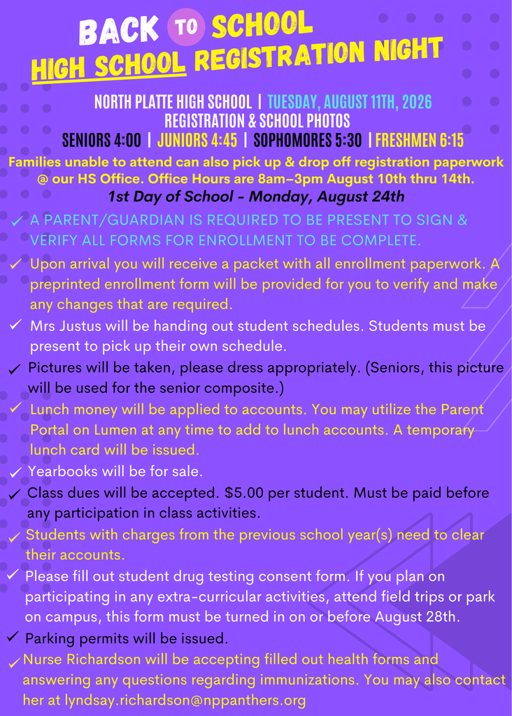 HS Registration Night Information (5/11/26)