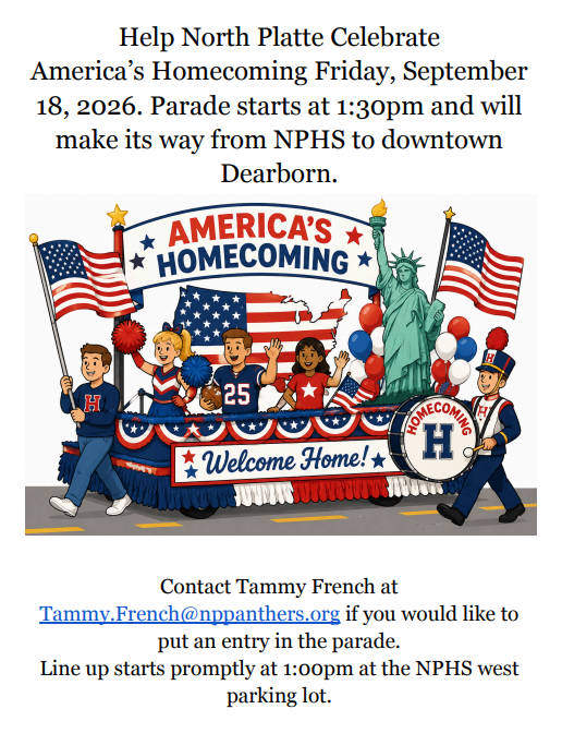 Parade Invitation for 9/18/26