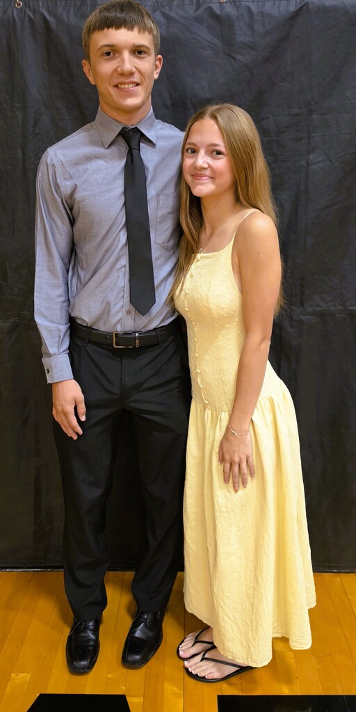 Logan Manville and Taylor Sipes