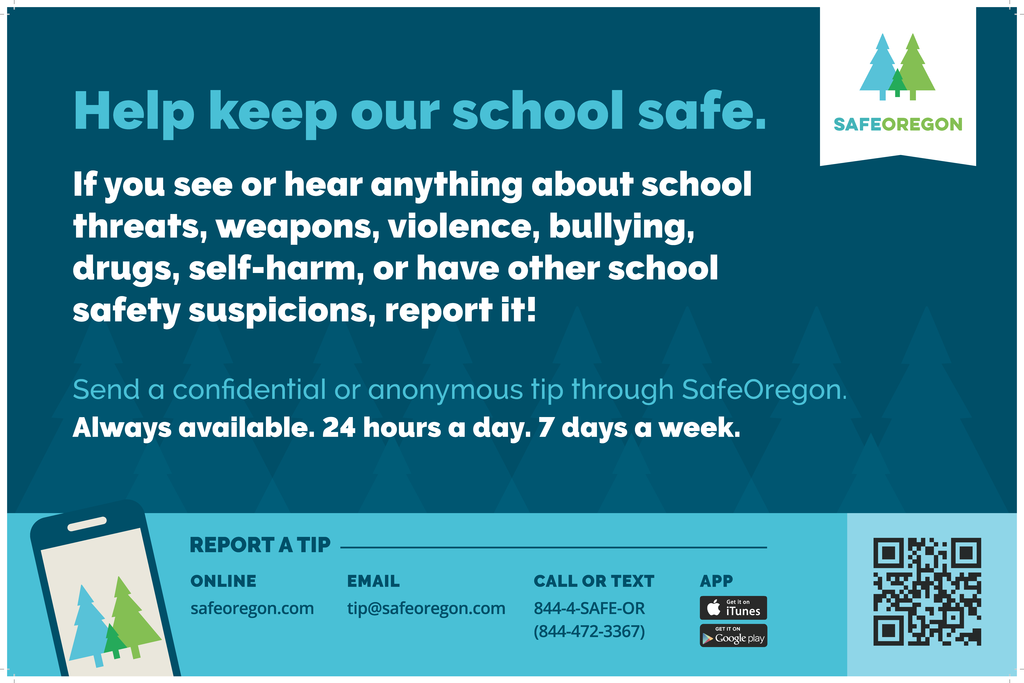 Safe Oregon Poster