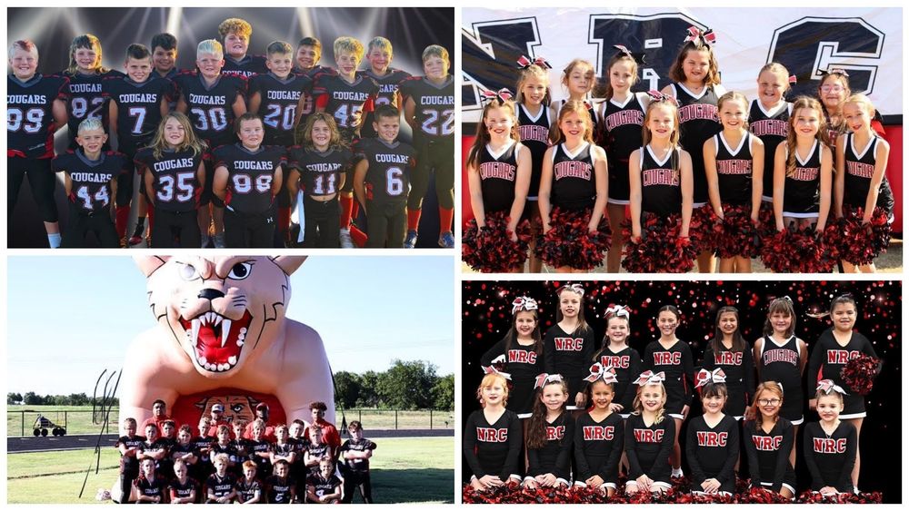 Images of all of the teams playing at the Dallas Cowboys Stadium