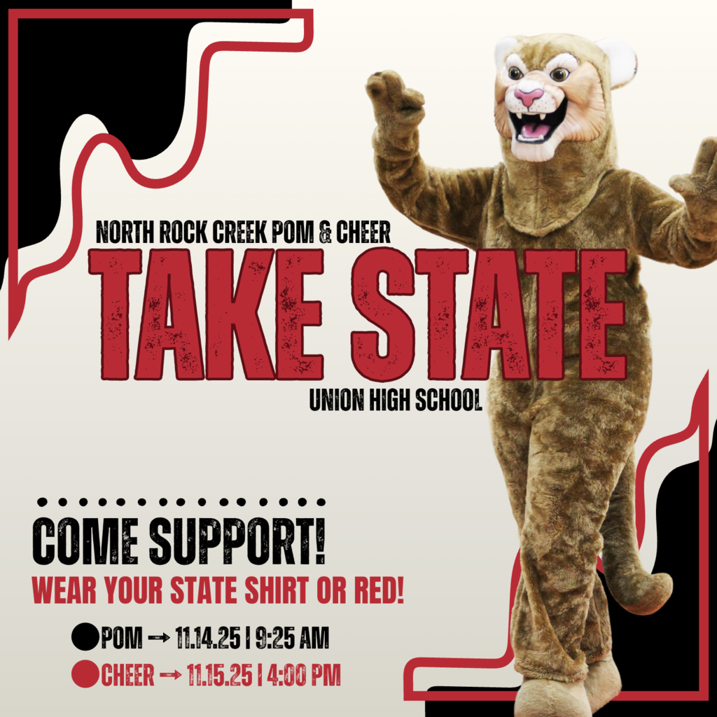 state- pom and cheer