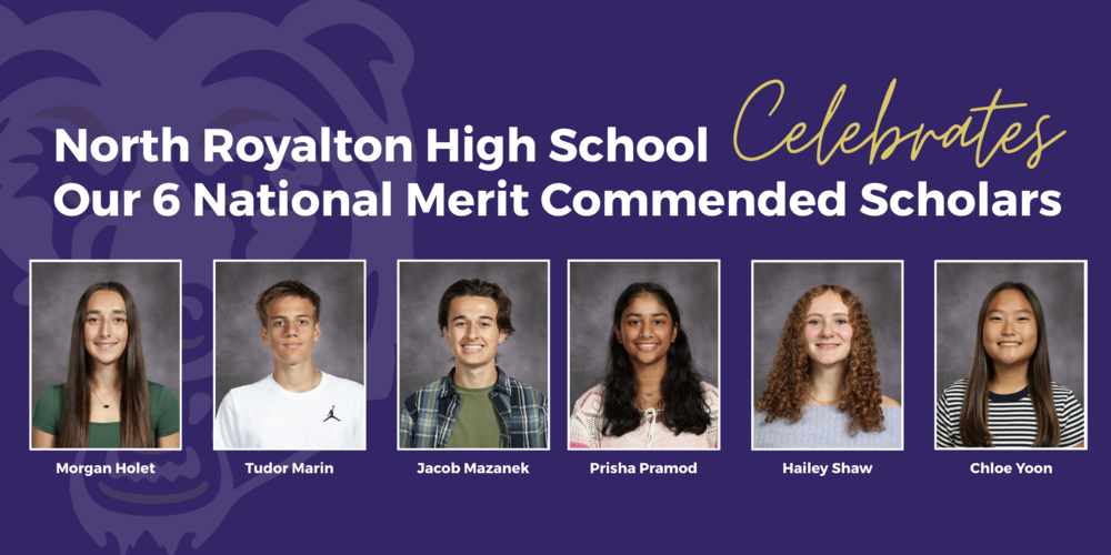 Six North Royalton High School Seniors Named National Merit Commended Students