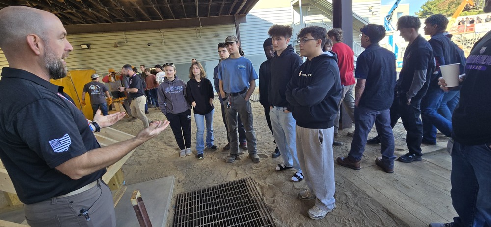 North Royalton Students Explore Careers in Carpentry at Union Open House