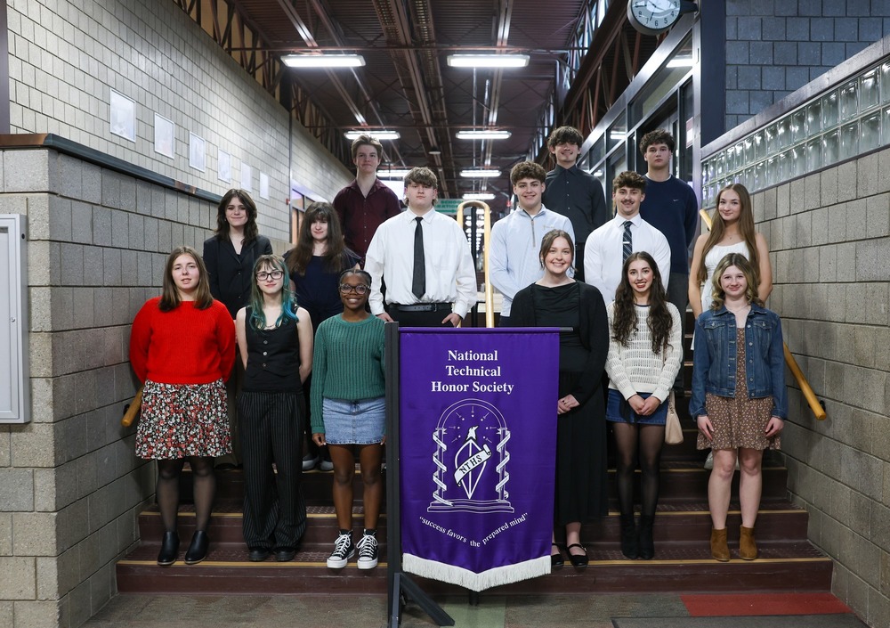 Students Inducted in National Technical Honor Society
