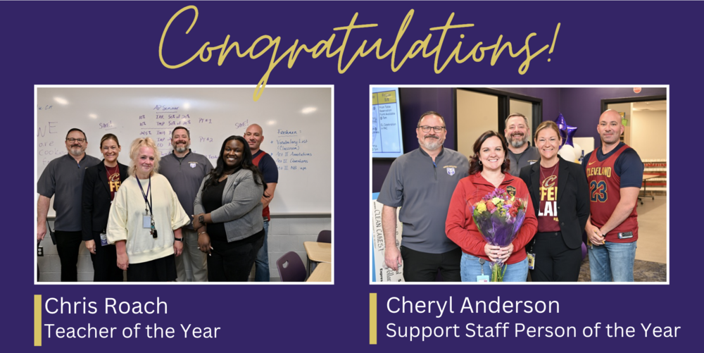 Teacher and Support Staff Person of the Year