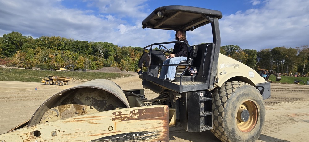 North Royalton High School Students Explore Careers in Heavy Equipment Operation at SheDig Event