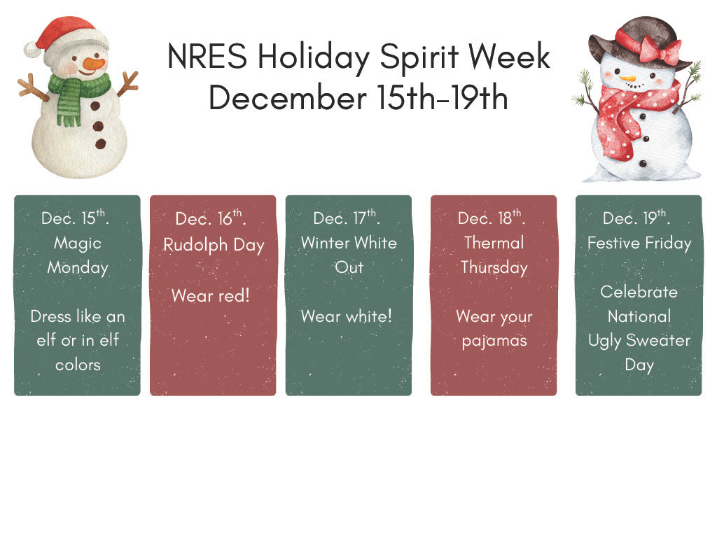 Holiday Spirit Week