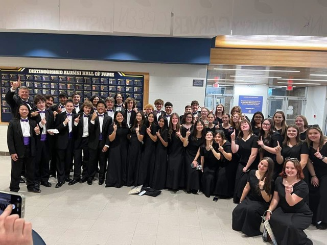 Straight 1’s with Symphonic Band at Olmsted Falls! Congratulations! 🎉🎶