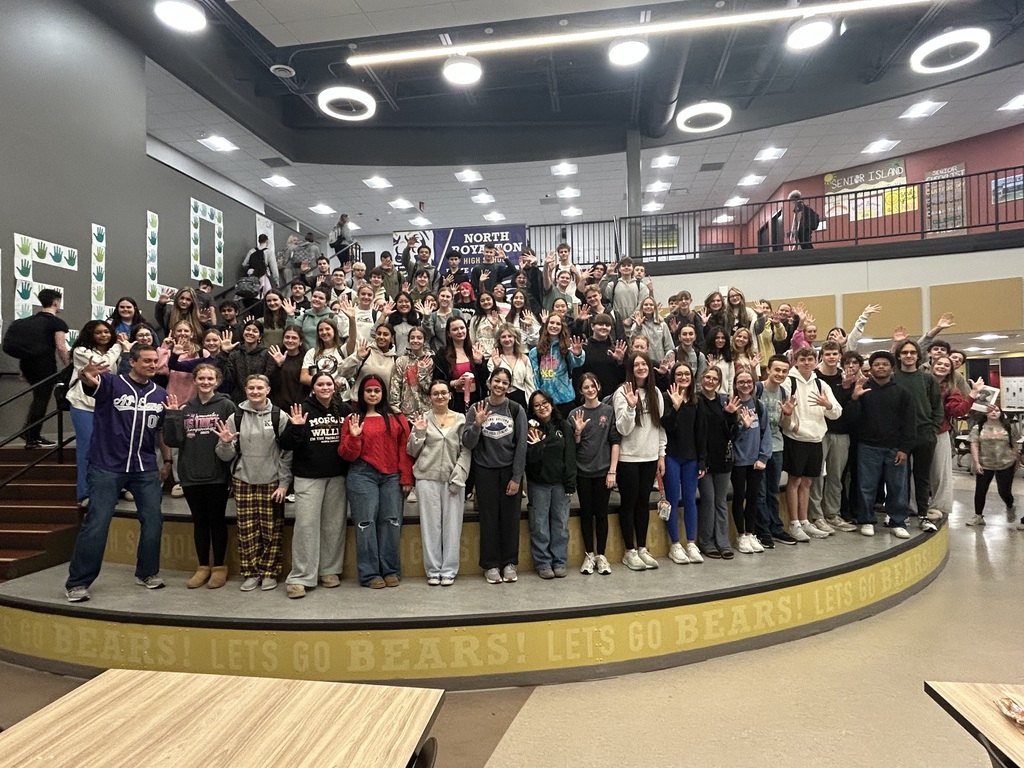 Good luck to our North Royalton High School AP Language & Composition students as they head into their AP Exam! These Bears have spent the year sharpening their reading, writing, analysis, and critical thinking skills, and today they’re ready to show what they know. We are proud of their hard work, dedication, and perseverance.