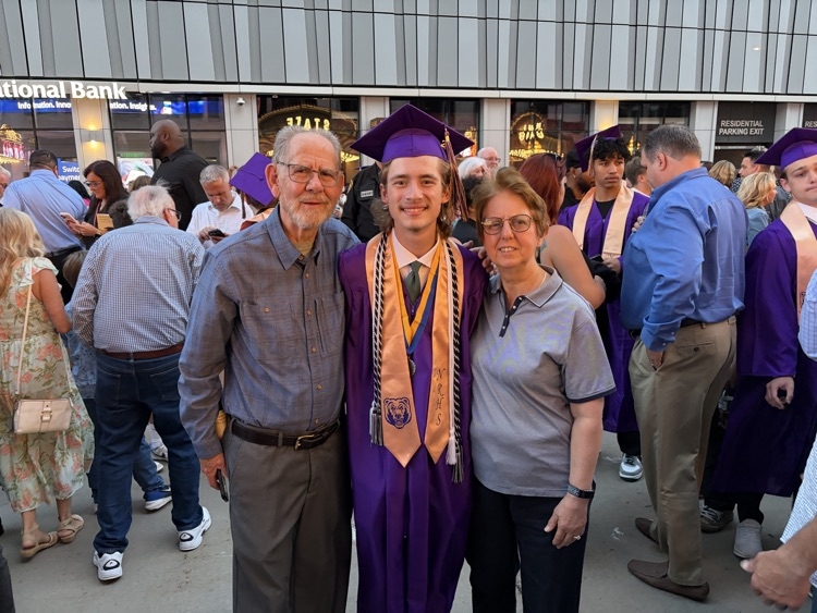 Euclid Avenue is filled with celebration tonight as graduates reunite with family, friends, teachers, and classmates following commencement. 