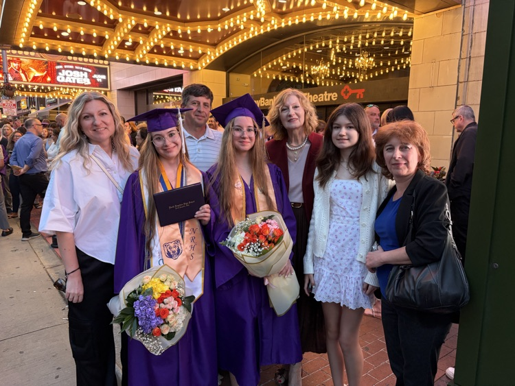 Euclid Avenue is filled with celebration tonight as graduates reunite with family, friends, teachers, and classmates following commencement. 