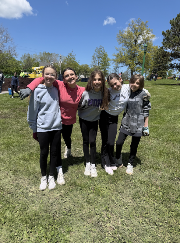 North Royalton Middle School Sixth Graders Make a Lasting Impact Through Community Service Days