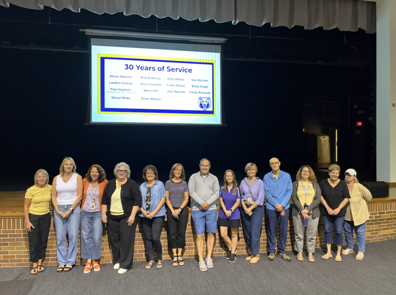 30 years of service