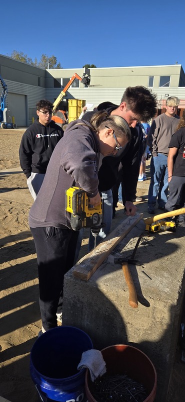 North Royalton Students Explore Careers in Carpentry at Union Open House
