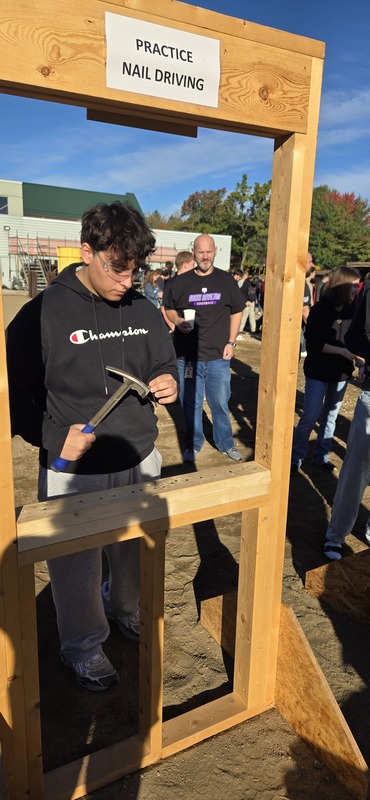North Royalton Students Explore Careers in Carpentry at Union Open House