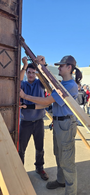 North Royalton Students Explore Careers in Carpentry at Union Open House
