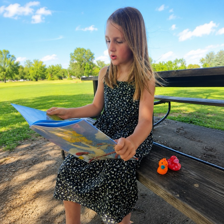 Keep those duck photos coming—we love seeing where your summer reading takes you! 🦆