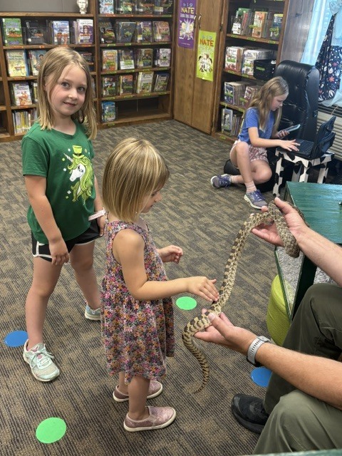 🐍 Up close with one of Missouri's amazing snakes!