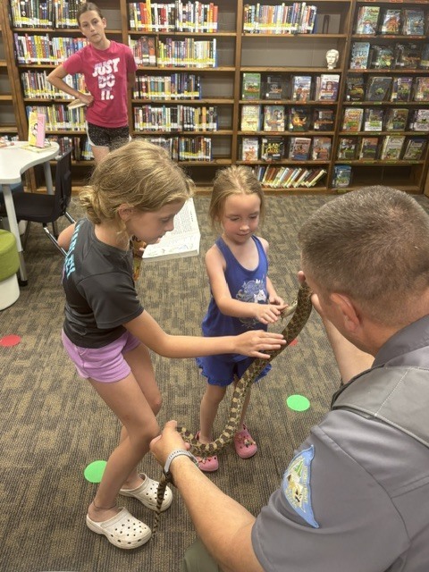🐍 Up close with one of Missouri's amazing snakes!