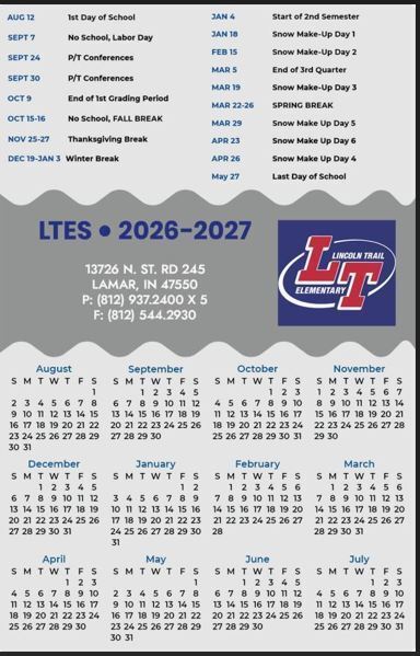 calendar magnet