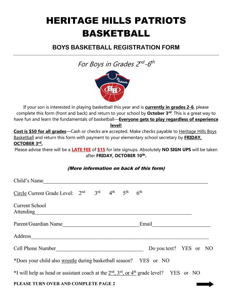 Registration Form 1