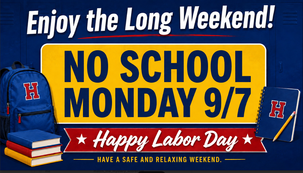 Labor Day--No School