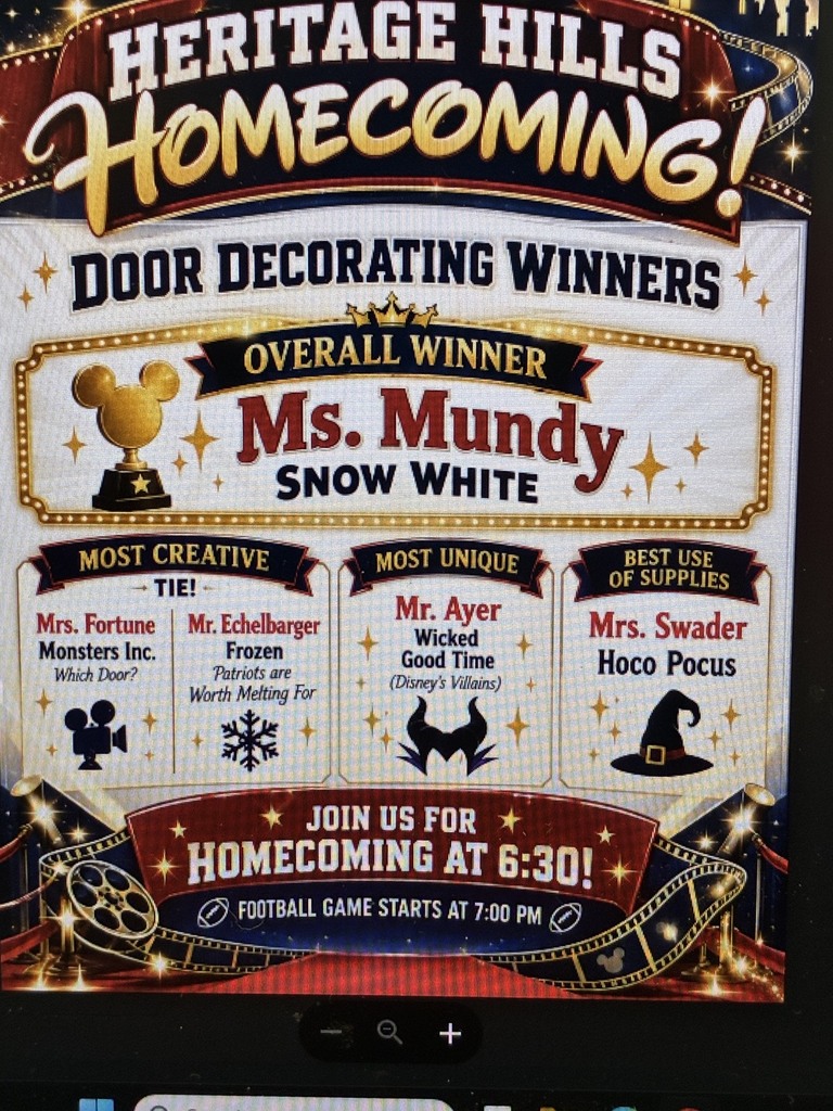 Homecoming Door Decoration 