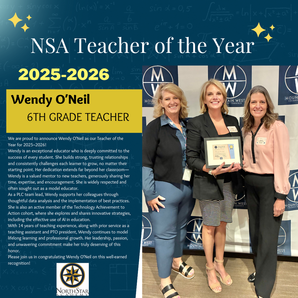 teacher of the year being recognized