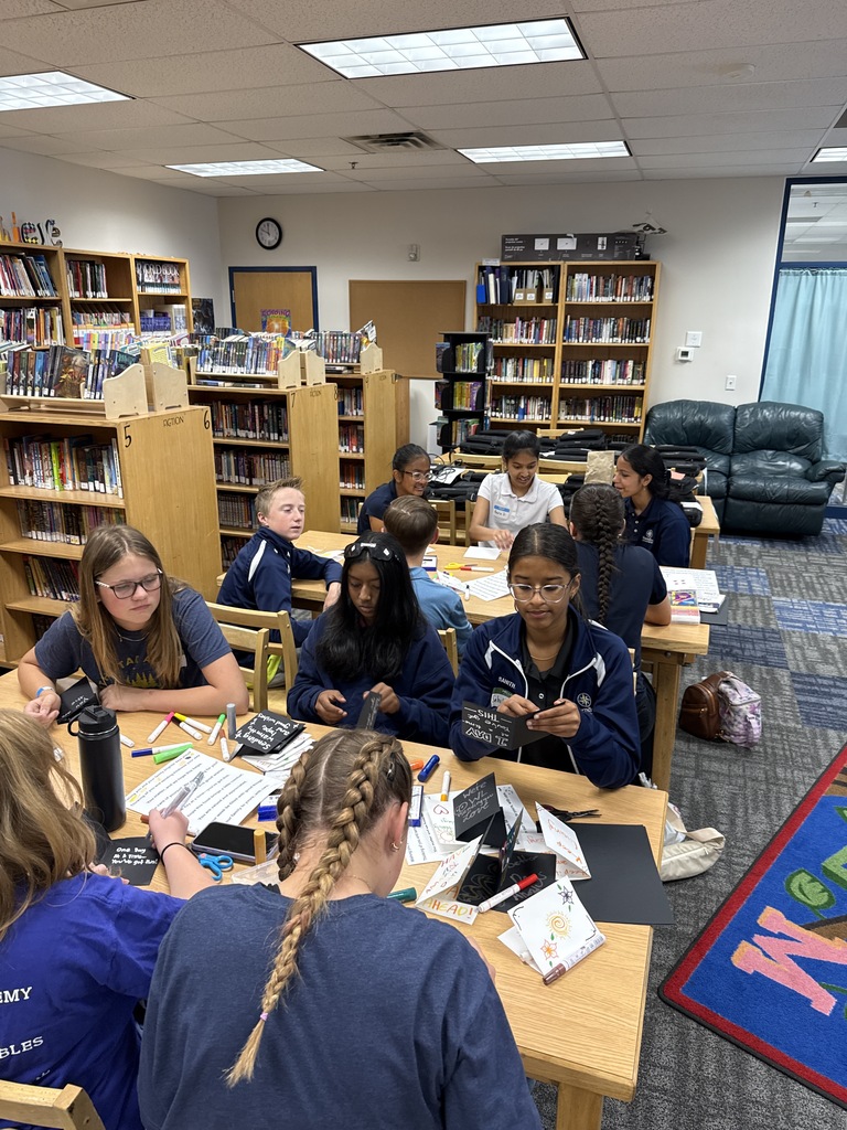 Students preparing service