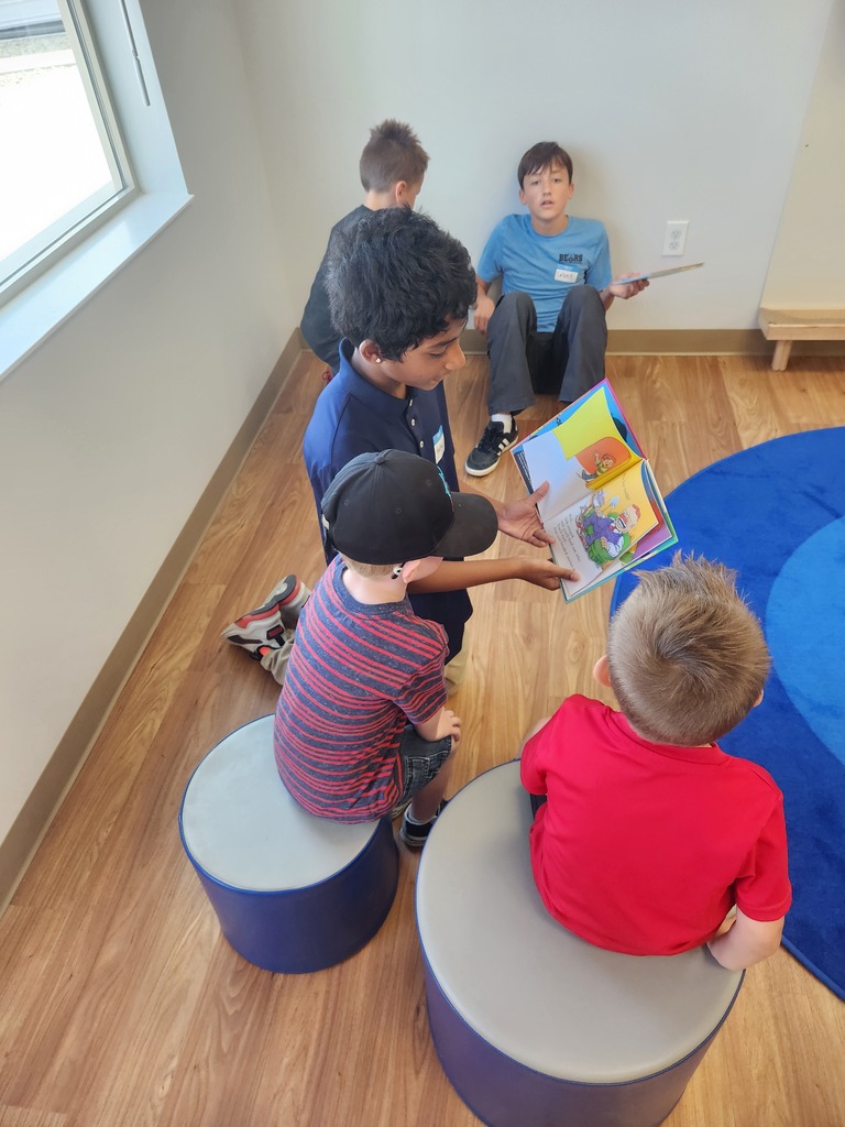 kids reading to kids