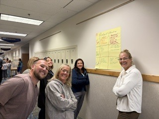 5 teachers working together