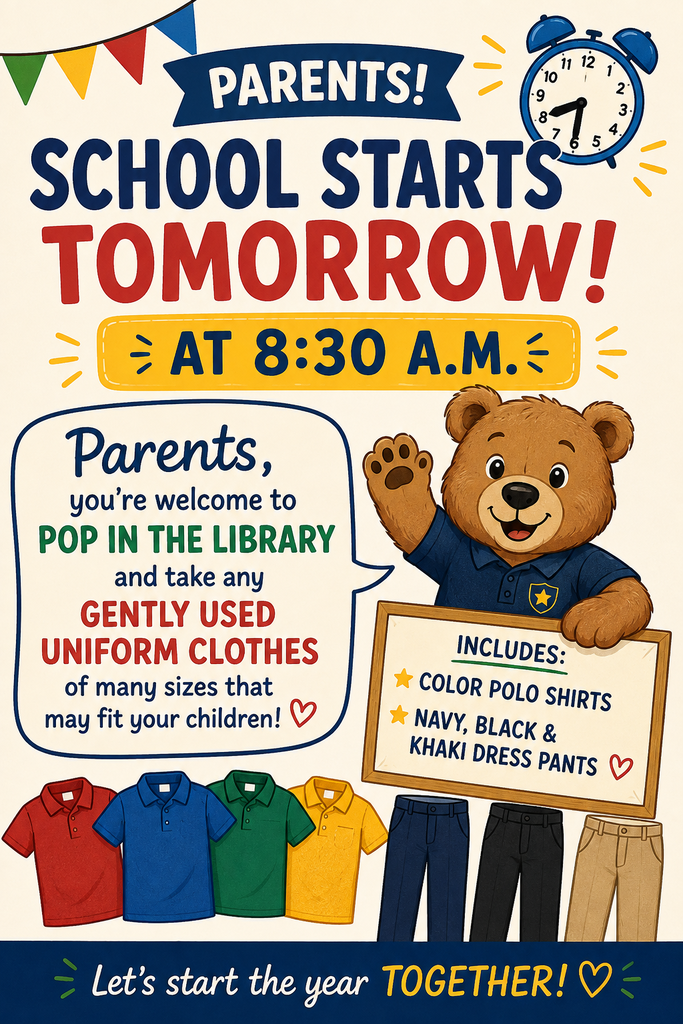 flyer for free clothes in lobrary