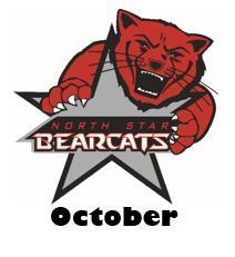 October North Star Bearcats logo