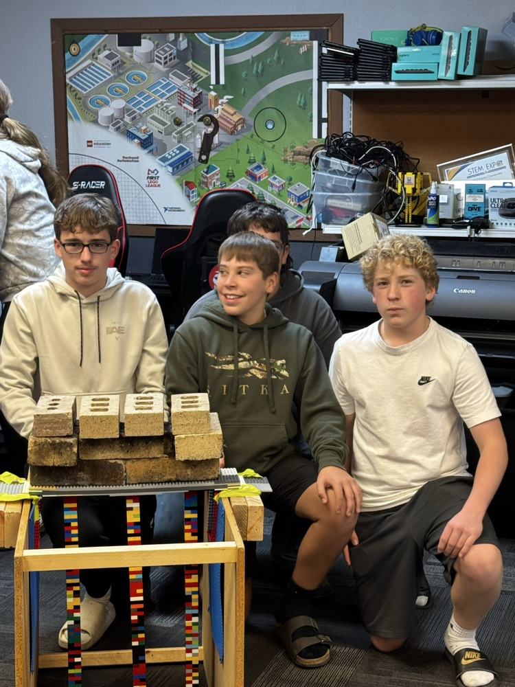 picture of students and bridge