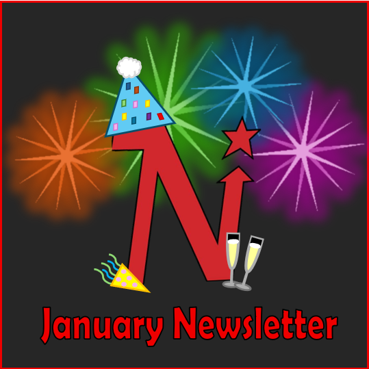 January Newsletter clipart