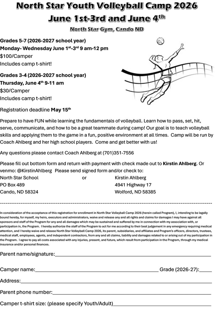 North Star Volleyball Camp
