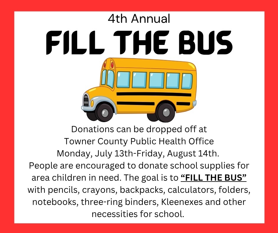Fill the bus poster