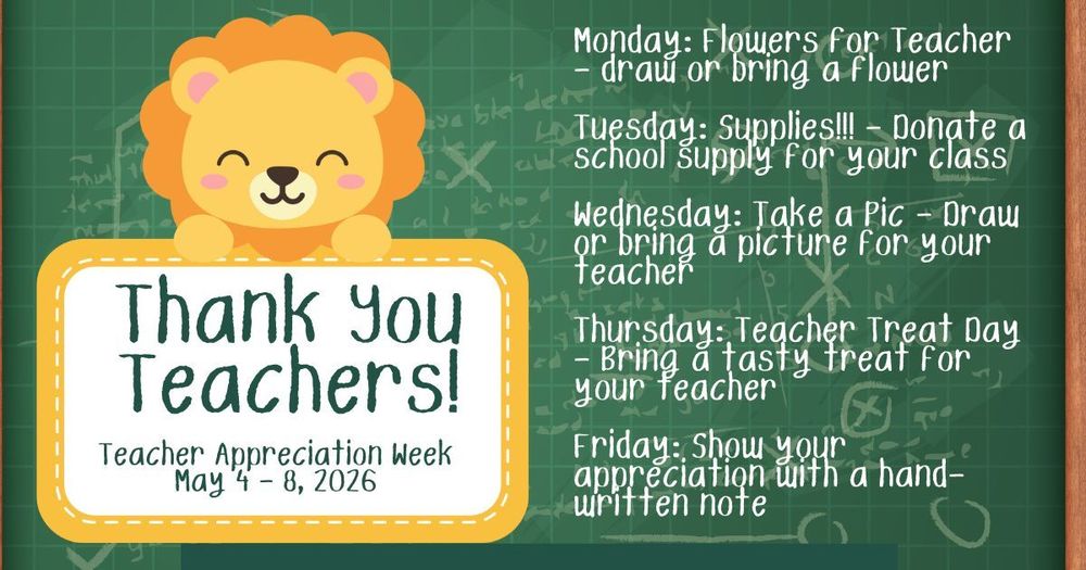 Teacher Appreciation