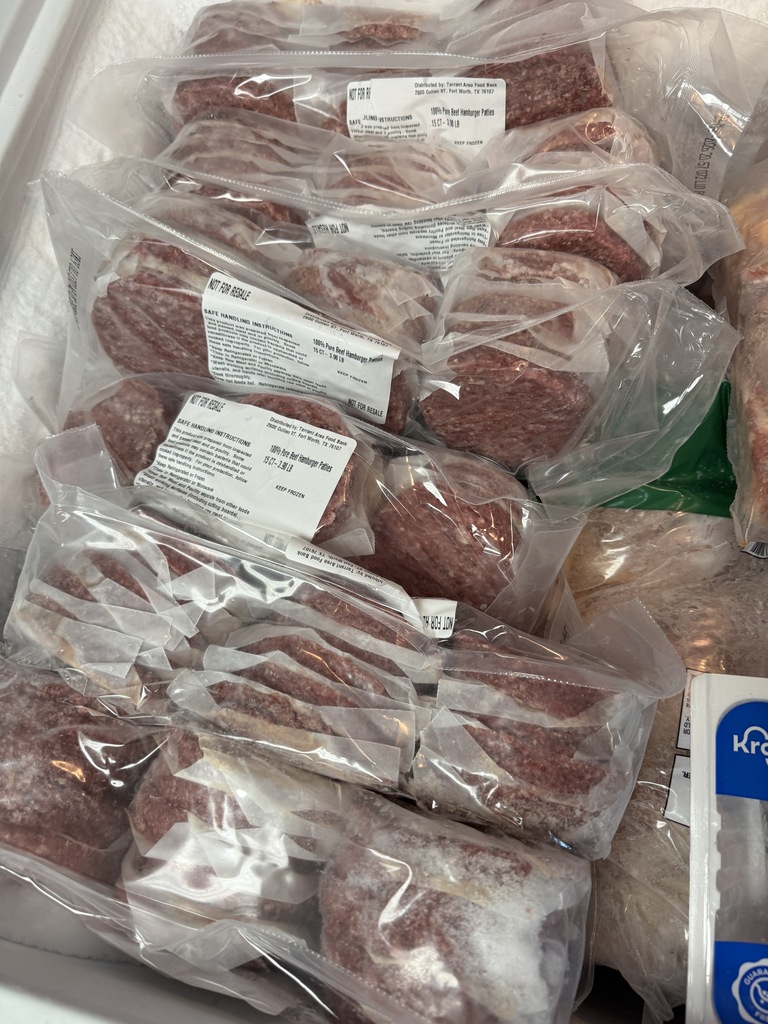 hamburger patties