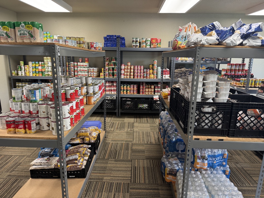 Pantry shelves