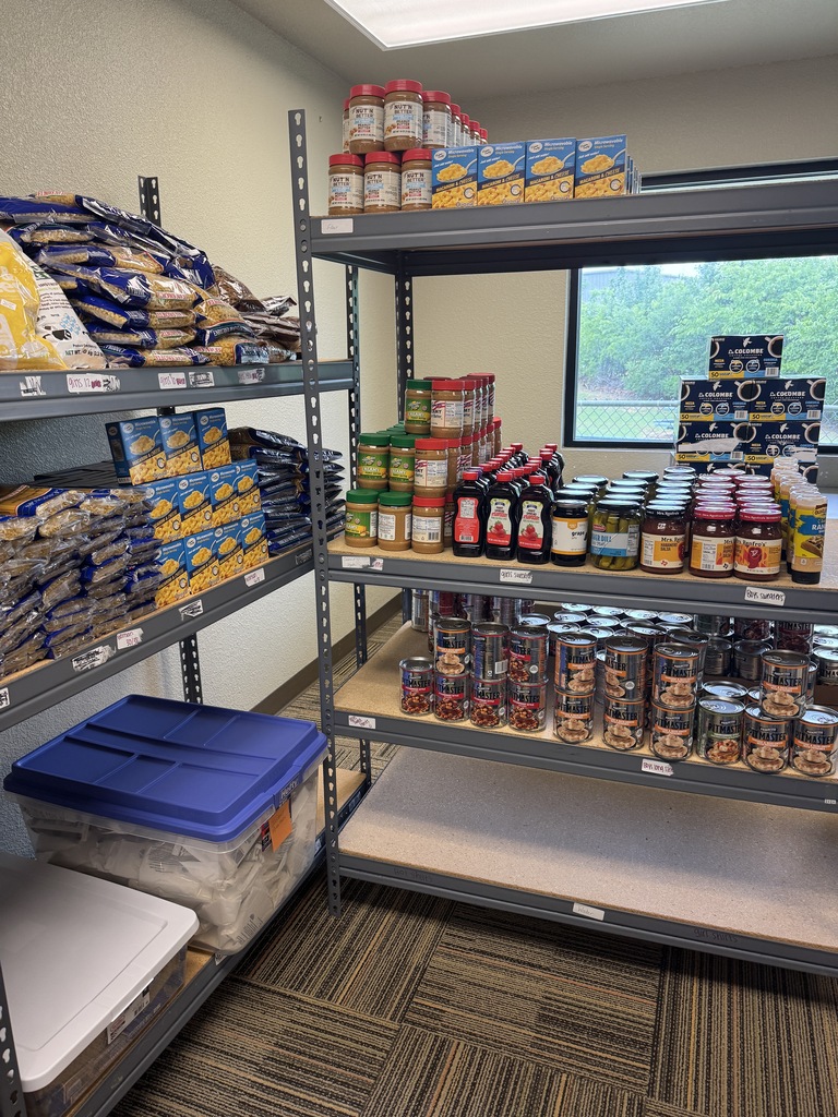 Pantry shelves